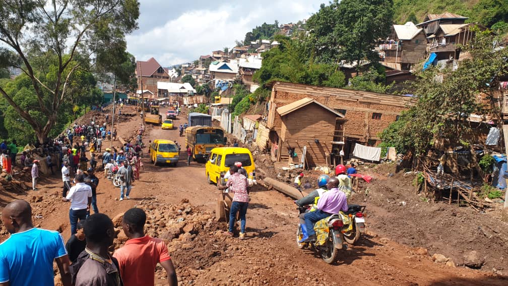 Bukavu : la création d'une déviation serait une solution pour le ...